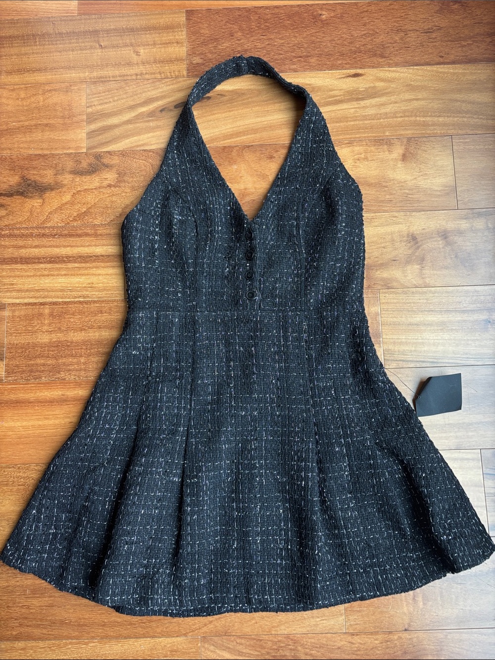 NWT Lulus black mini dress - Picture 5 of 13